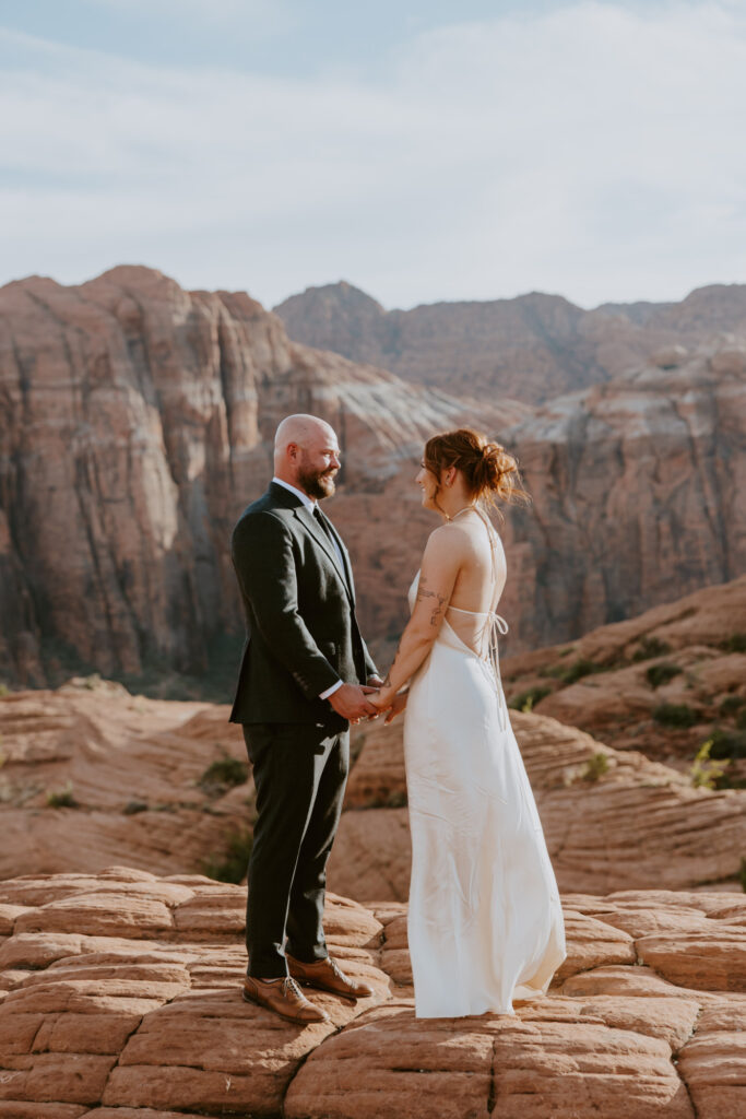 Stephanie and Emerson | Snow Canyon State Park Vow Renewal | Ivins, Utah | Emily Dawn Photo | Southern Utah Wedding and Elopement Photographer