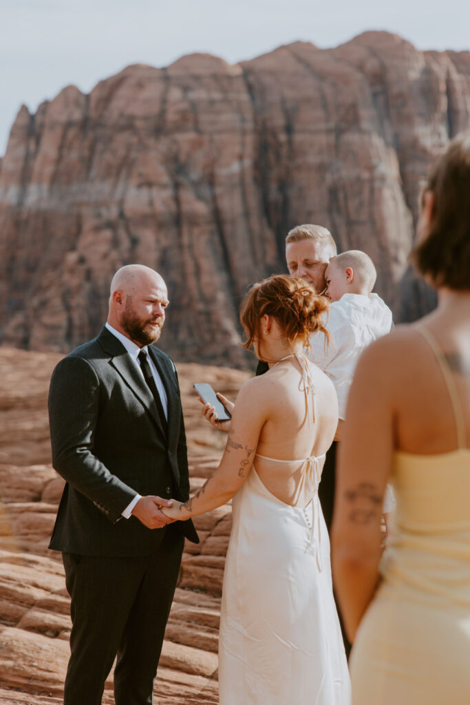 Stephanie and Emerson | Snow Canyon State Park Vow Renewal | Ivins, Utah | Emily Dawn Photo | Southern Utah Wedding and Elopement Photographer