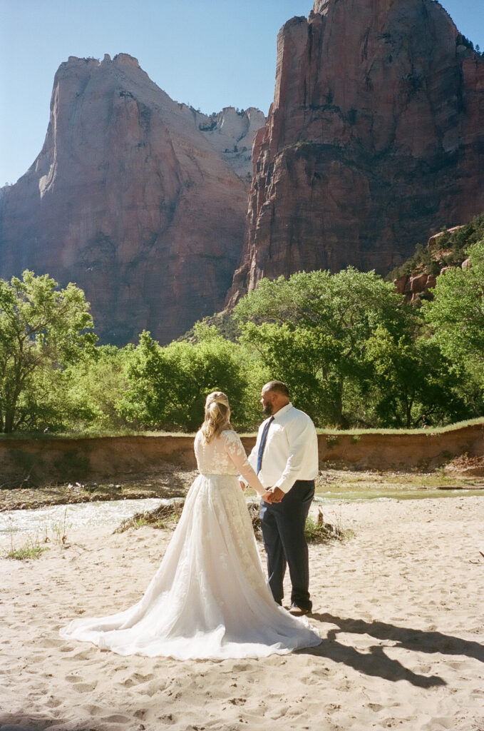 Whitney and Trenton | Zion National Park Vow Renewal | Springdale, Utah | Emily Dawn Photo | Southern Utah Wedding and Elopement Photographer