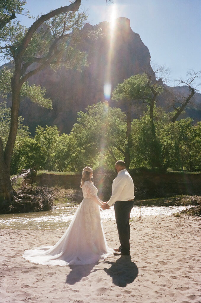 Whitney and Trenton | Zion National Park Vow Renewal | Springdale, Utah | Emily Dawn Photo | Southern Utah Wedding and Elopement Photographer