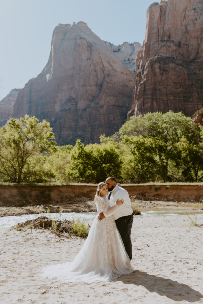 Whitney and Trenton | Zion National Park Vow Renewal | Springdale, Utah | Emily Dawn Photo | Southern Utah Wedding and Elopement Photographer