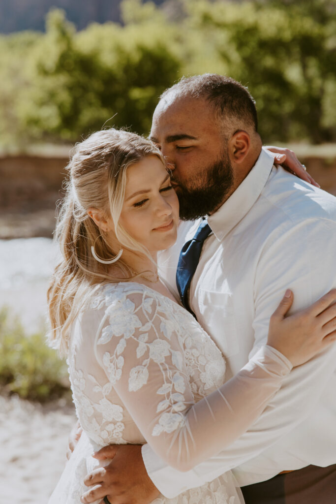 Whitney and Trenton | Zion National Park Vow Renewal | Springdale, Utah | Emily Dawn Photo | Southern Utah Wedding and Elopement Photographer