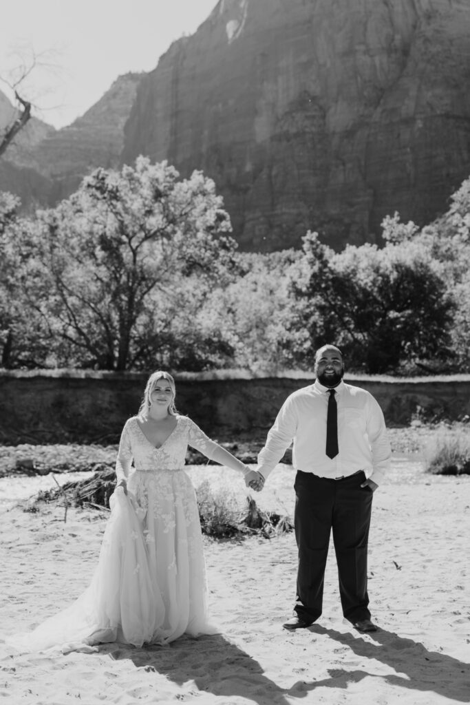 Whitney and Trenton | Zion National Park Vow Renewal | Springdale, Utah | Emily Dawn Photo | Southern Utah Wedding and Elopement Photographer