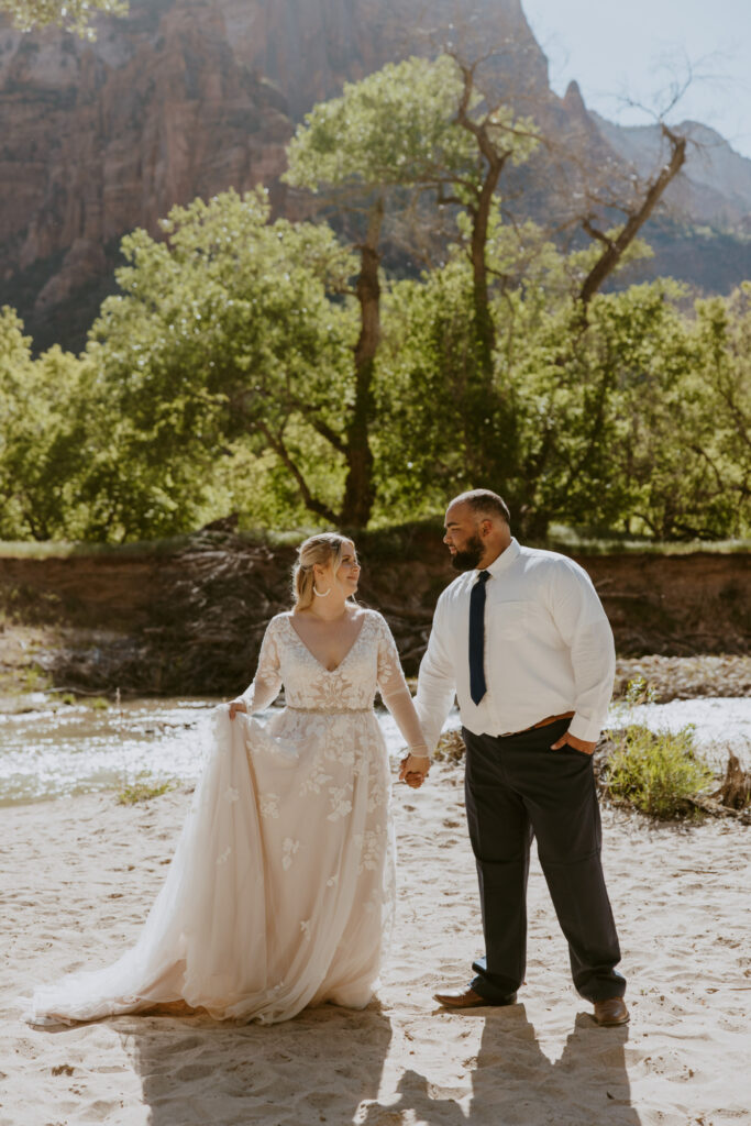 Whitney and Trenton | Zion National Park Vow Renewal | Springdale, Utah | Emily Dawn Photo | Southern Utah Wedding and Elopement Photographer