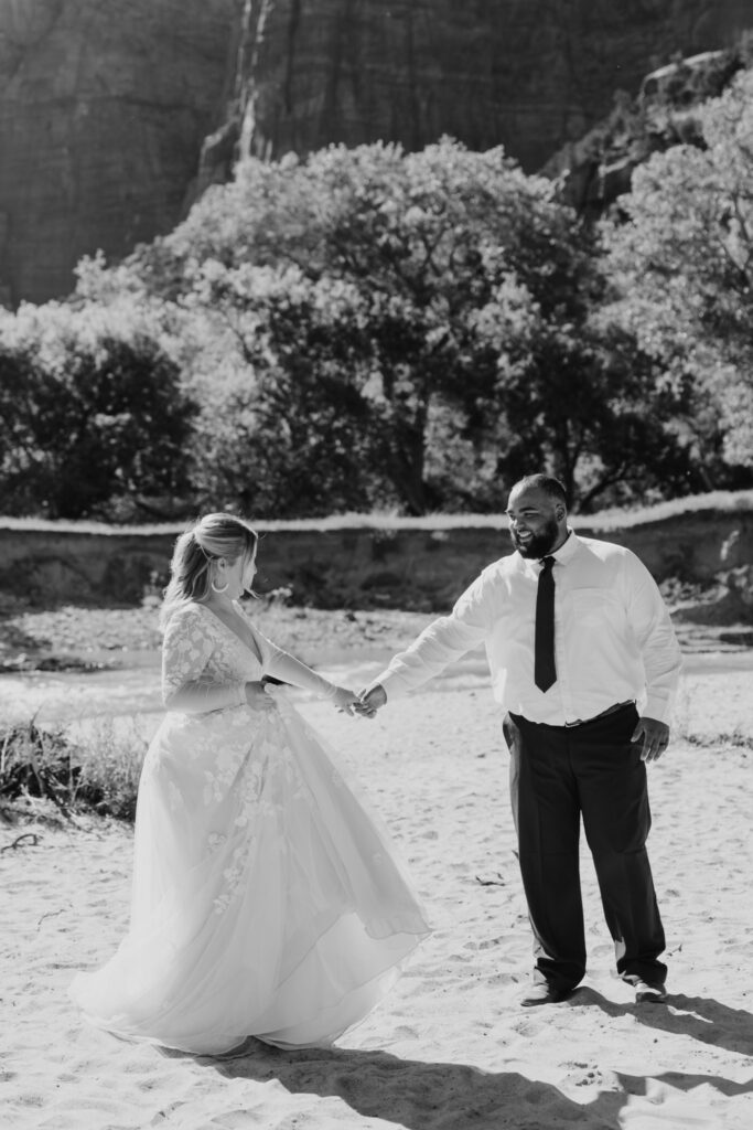 Whitney and Trenton | Zion National Park Vow Renewal | Springdale, Utah | Emily Dawn Photo | Southern Utah Wedding and Elopement Photographer