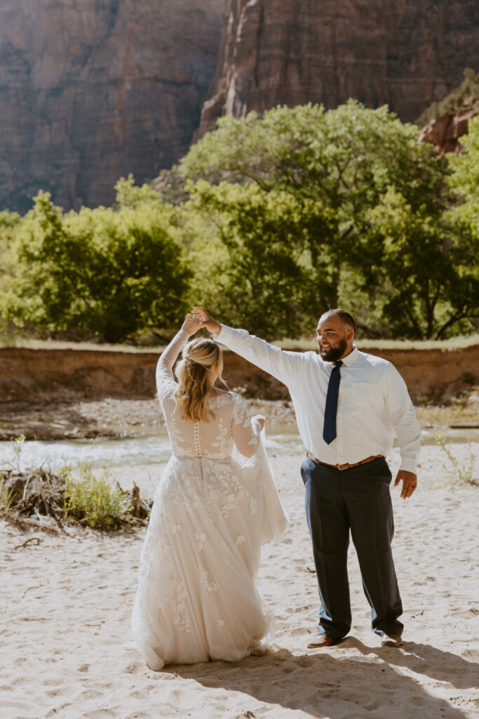 Whitney and Trenton | Zion National Park Vow Renewal | Springdale, Utah | Emily Dawn Photo | Southern Utah Wedding and Elopement Photographer