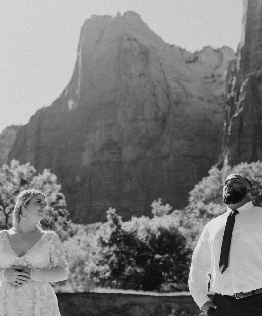 Whitney and Trenton | Zion National Park Vow Renewal | Springdale, Utah | Emily Dawn Photo | Southern Utah Wedding and Elopement Photographer