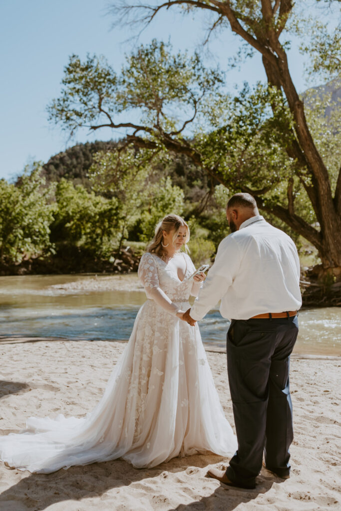 Whitney and Trenton | Zion National Park Vow Renewal | Springdale, Utah | Emily Dawn Photo | Southern Utah Wedding and Elopement Photographer