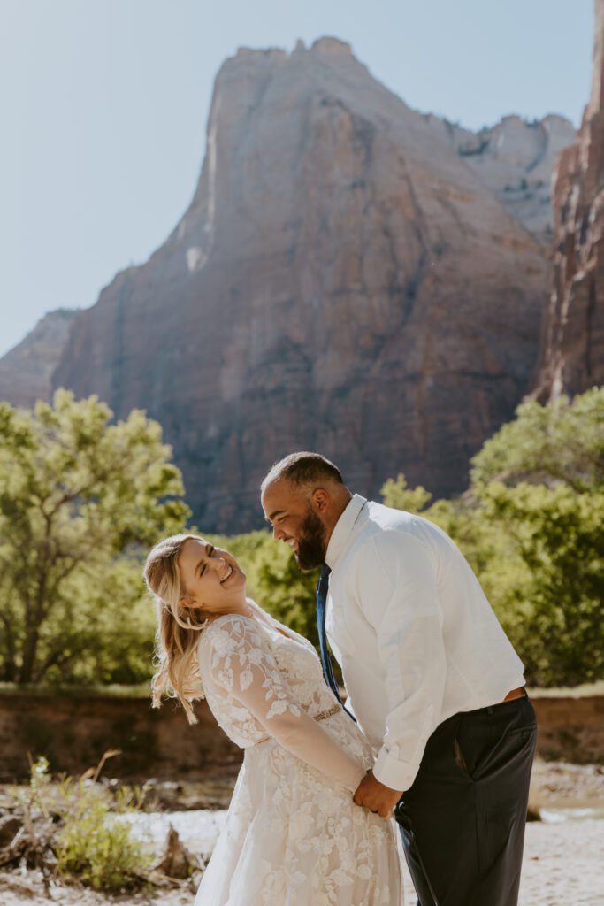 Whitney and Trenton | Zion National Park Vow Renewal | Springdale, Utah | Emily Dawn Photo | Southern Utah Wedding and Elopement Photographer