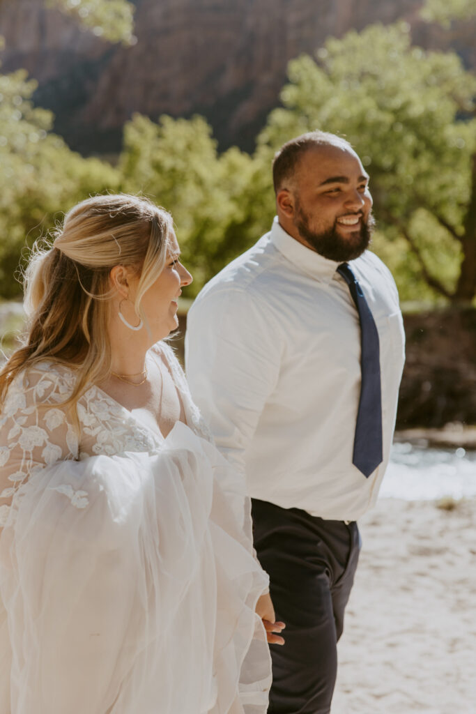 Whitney and Trenton | Zion National Park Vow Renewal | Springdale, Utah | Emily Dawn Photo | Southern Utah Wedding and Elopement Photographer