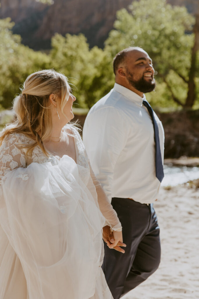 Whitney and Trenton | Zion National Park Vow Renewal | Springdale, Utah | Emily Dawn Photo | Southern Utah Wedding and Elopement Photographer