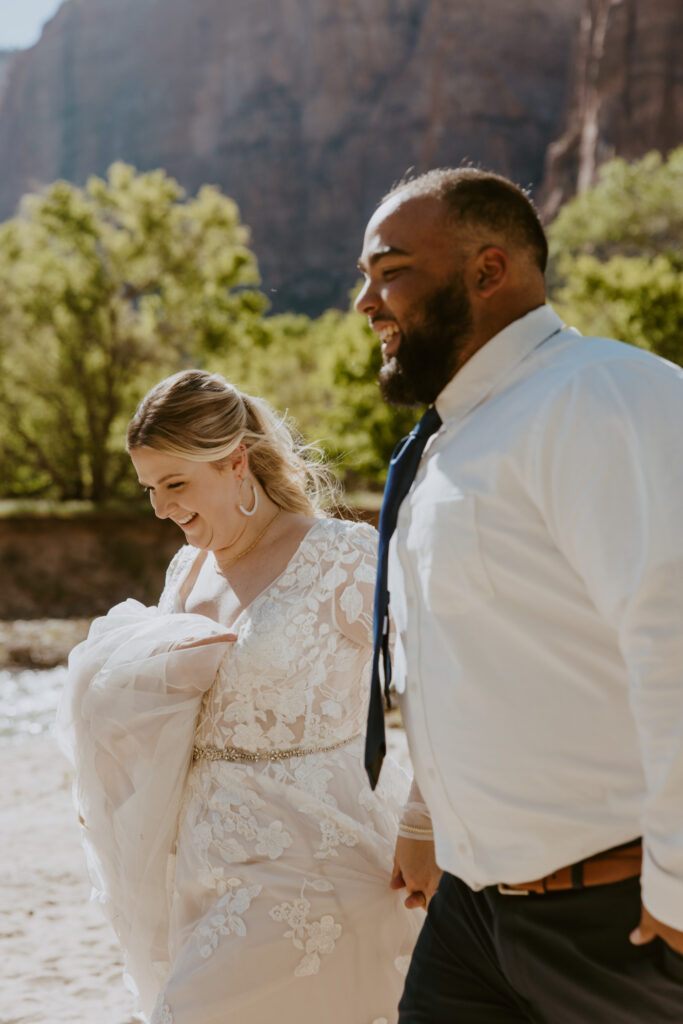 Whitney and Trenton | Zion National Park Vow Renewal | Springdale, Utah | Emily Dawn Photo | Southern Utah Wedding and Elopement Photographer