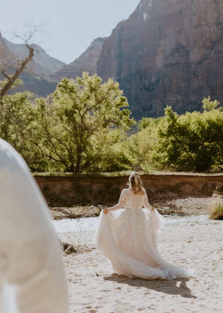 Whitney and Trenton | Zion National Park Vow Renewal | Springdale, Utah | Emily Dawn Photo | Southern Utah Wedding and Elopement Photographer