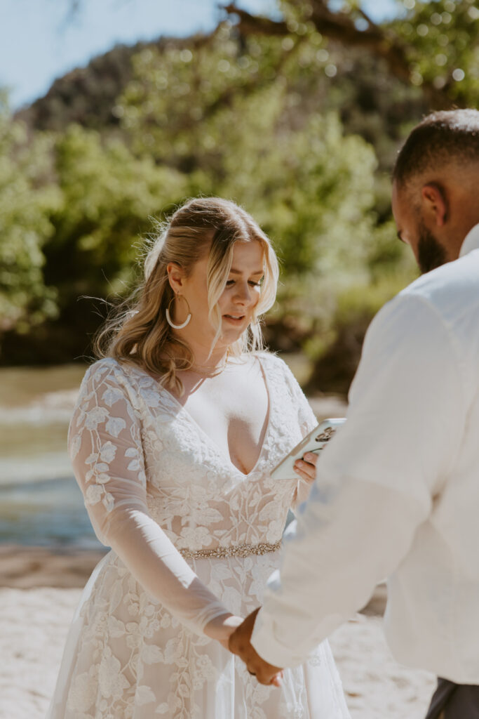 Whitney and Trenton | Zion National Park Vow Renewal | Springdale, Utah | Emily Dawn Photo | Southern Utah Wedding and Elopement Photographer