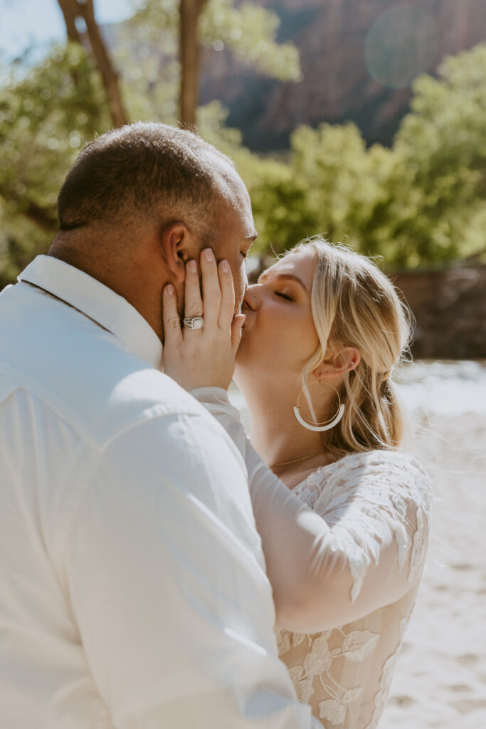 Whitney and Trenton | Zion National Park Vow Renewal | Springdale, Utah | Emily Dawn Photo | Southern Utah Wedding and Elopement Photographer