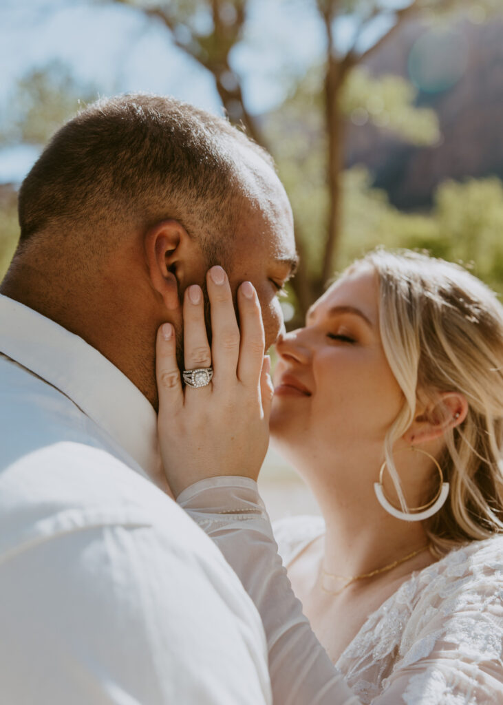 Whitney and Trenton | Zion National Park Vow Renewal | Springdale, Utah | Emily Dawn Photo | Southern Utah Wedding and Elopement Photographer