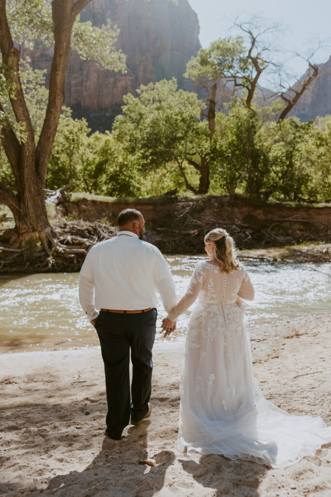 Whitney and Trenton | Zion National Park Vow Renewal | Springdale, Utah | Emily Dawn Photo | Southern Utah Wedding and Elopement Photographer