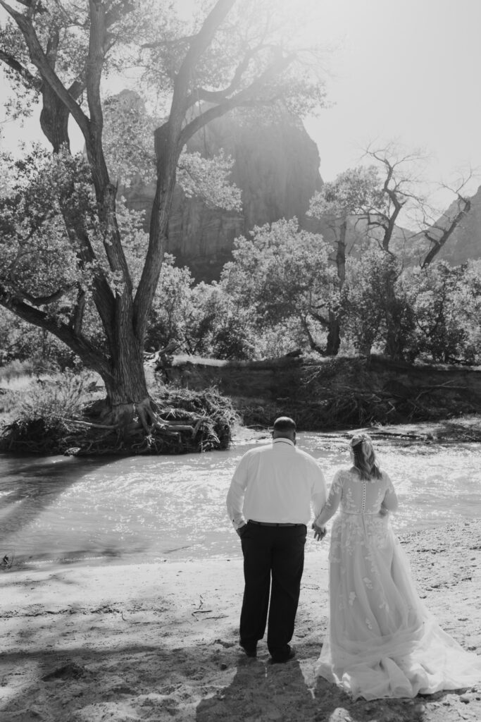 Whitney and Trenton | Zion National Park Vow Renewal | Springdale, Utah | Emily Dawn Photo | Southern Utah Wedding and Elopement Photographer