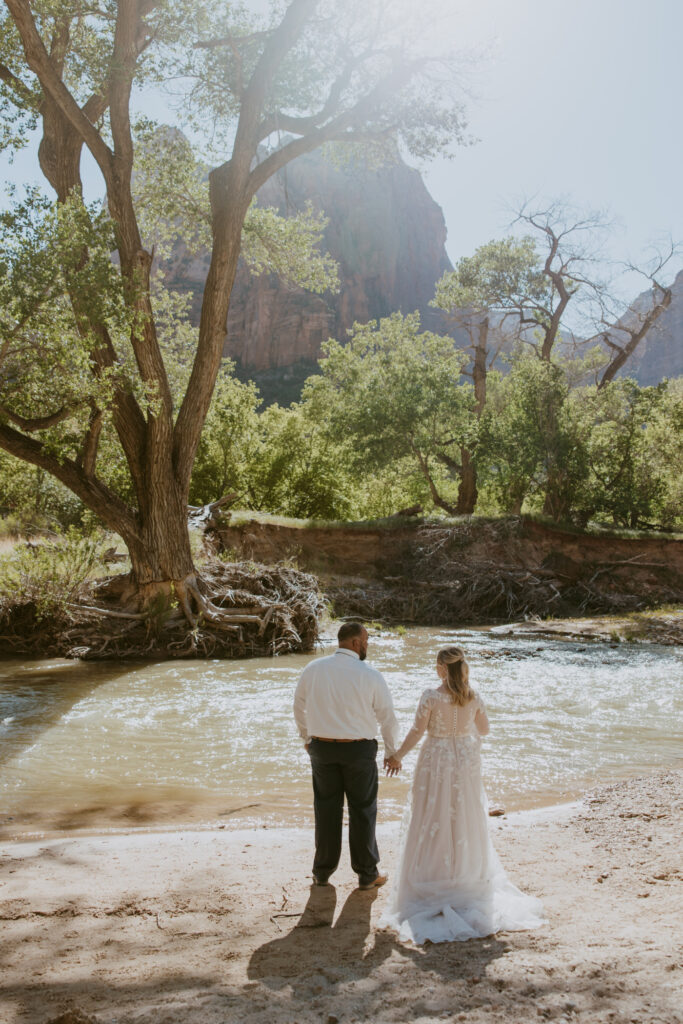 Whitney and Trenton | Zion National Park Vow Renewal | Springdale, Utah | Emily Dawn Photo | Southern Utah Wedding and Elopement Photographer