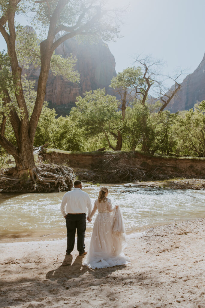 Whitney and Trenton | Zion National Park Vow Renewal | Springdale, Utah | Emily Dawn Photo | Southern Utah Wedding and Elopement Photographer