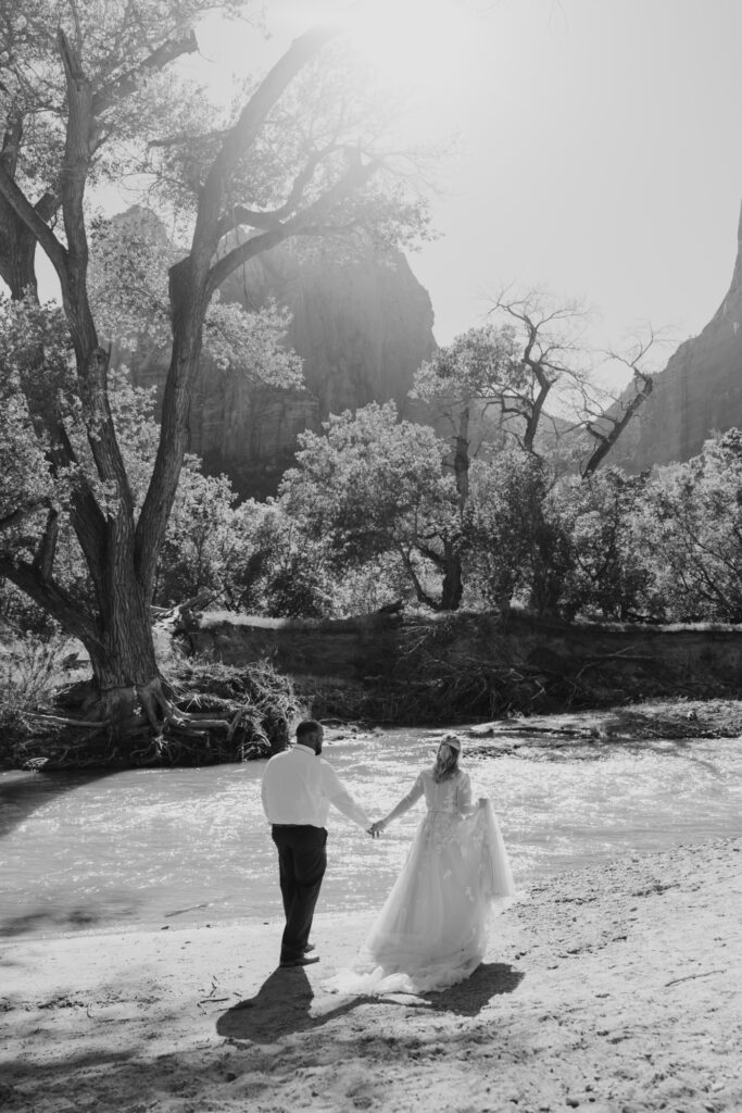 Whitney and Trenton | Zion National Park Vow Renewal | Springdale, Utah | Emily Dawn Photo | Southern Utah Wedding and Elopement Photographer