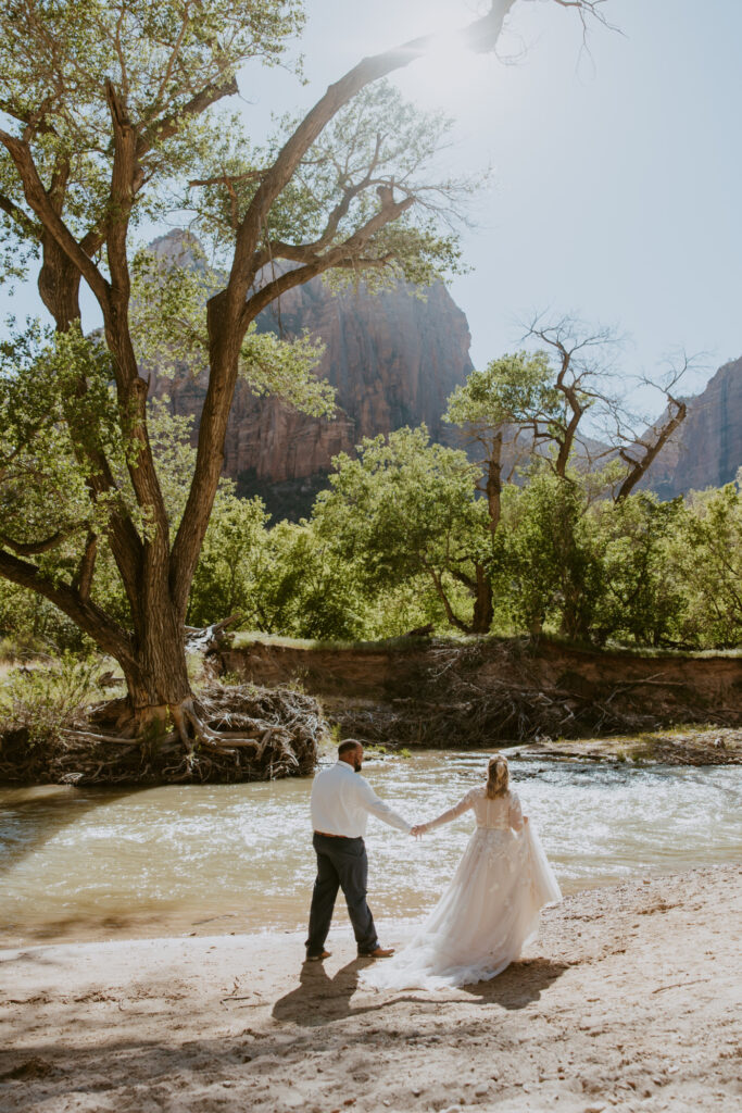 Whitney and Trenton | Zion National Park Vow Renewal | Springdale, Utah | Emily Dawn Photo | Southern Utah Wedding and Elopement Photographer