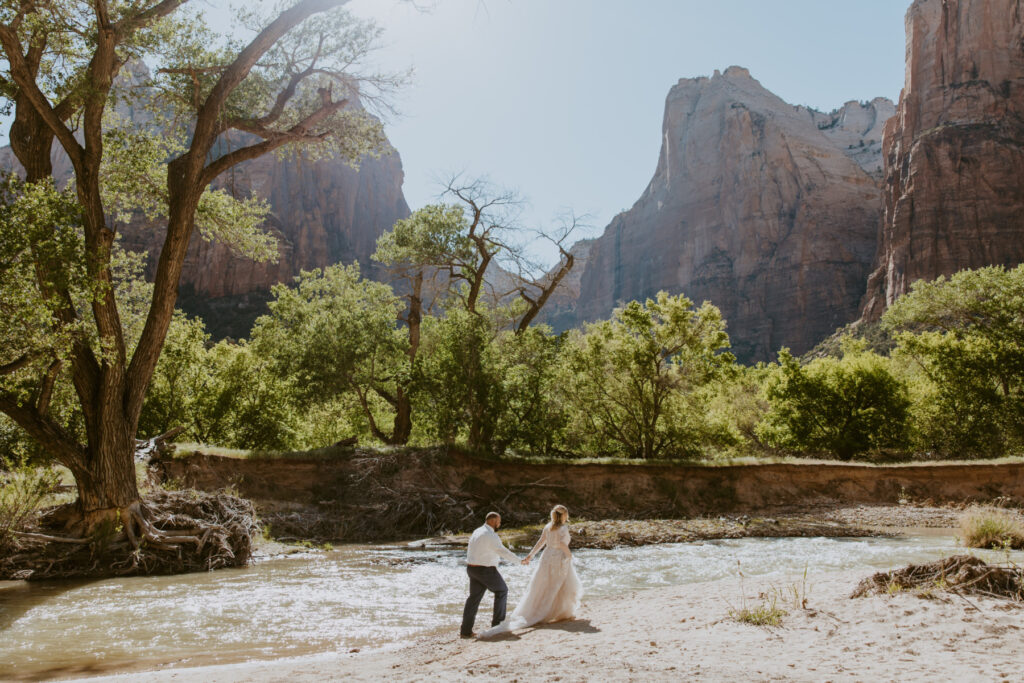 Whitney and Trenton | Zion National Park Vow Renewal | Springdale, Utah | Emily Dawn Photo | Southern Utah Wedding and Elopement Photographer