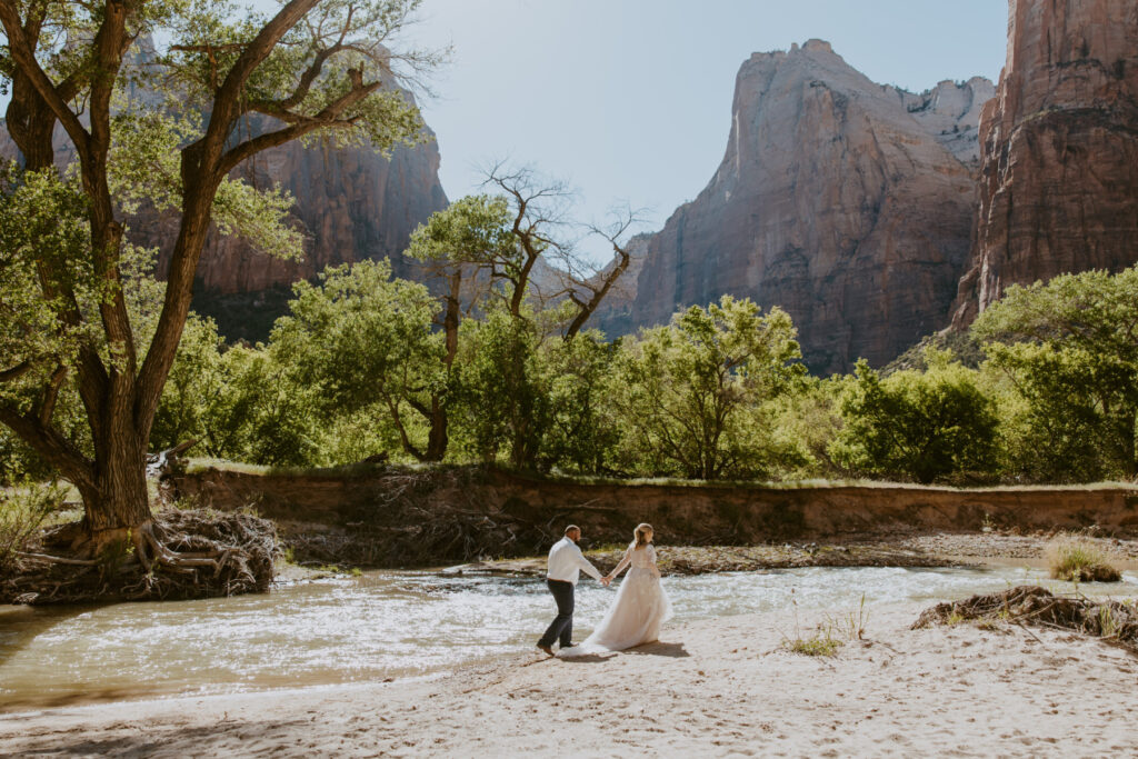 Whitney and Trenton | Zion National Park Vow Renewal | Springdale, Utah | Emily Dawn Photo | Southern Utah Wedding and Elopement Photographer