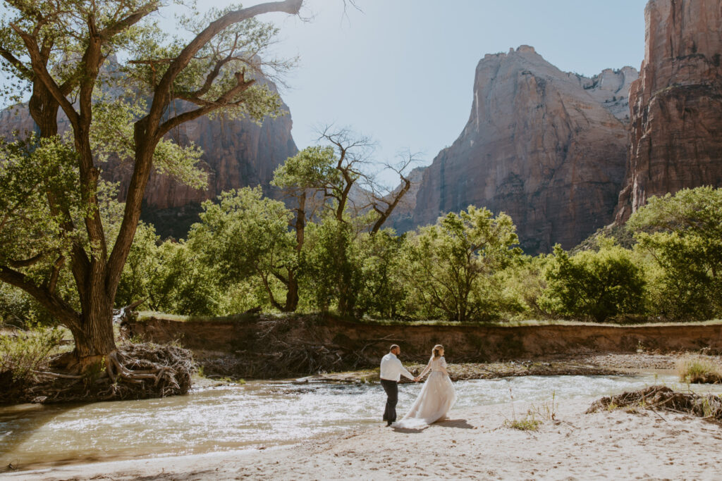 Whitney and Trenton | Zion National Park Vow Renewal | Springdale, Utah | Emily Dawn Photo | Southern Utah Wedding and Elopement Photographer