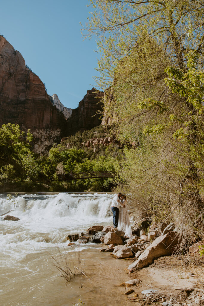 Whitney and Trenton | Zion National Park Vow Renewal | Springdale, Utah | Emily Dawn Photo | Southern Utah Wedding and Elopement Photographer