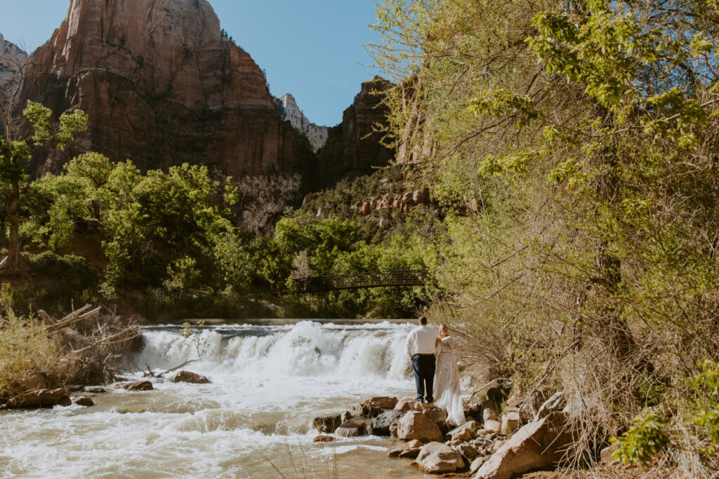 Whitney and Trenton | Zion National Park Vow Renewal | Springdale, Utah | Emily Dawn Photo | Southern Utah Wedding and Elopement Photographer