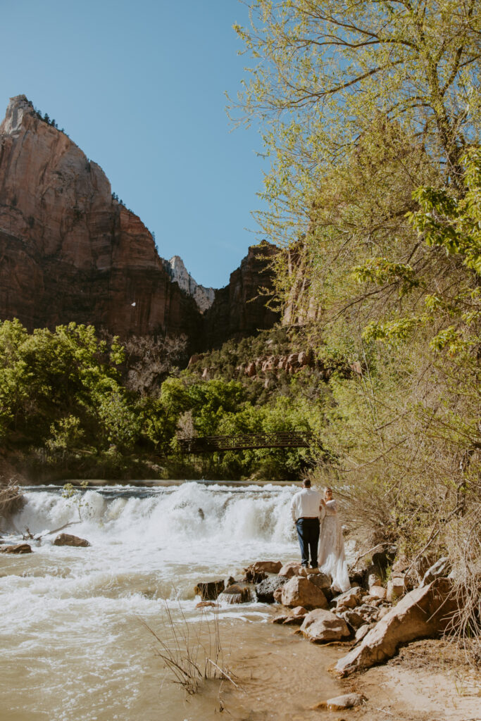 Whitney and Trenton | Zion National Park Vow Renewal | Springdale, Utah | Emily Dawn Photo | Southern Utah Wedding and Elopement Photographer