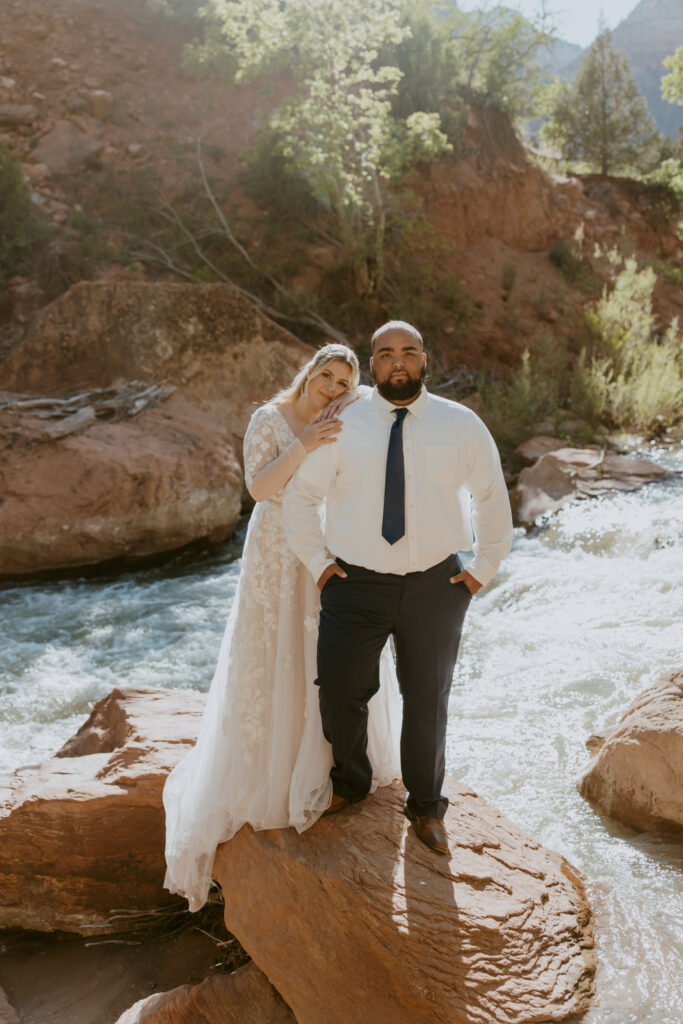 Whitney and Trenton | Zion National Park Vow Renewal | Springdale, Utah | Emily Dawn Photo | Southern Utah Wedding and Elopement Photographer