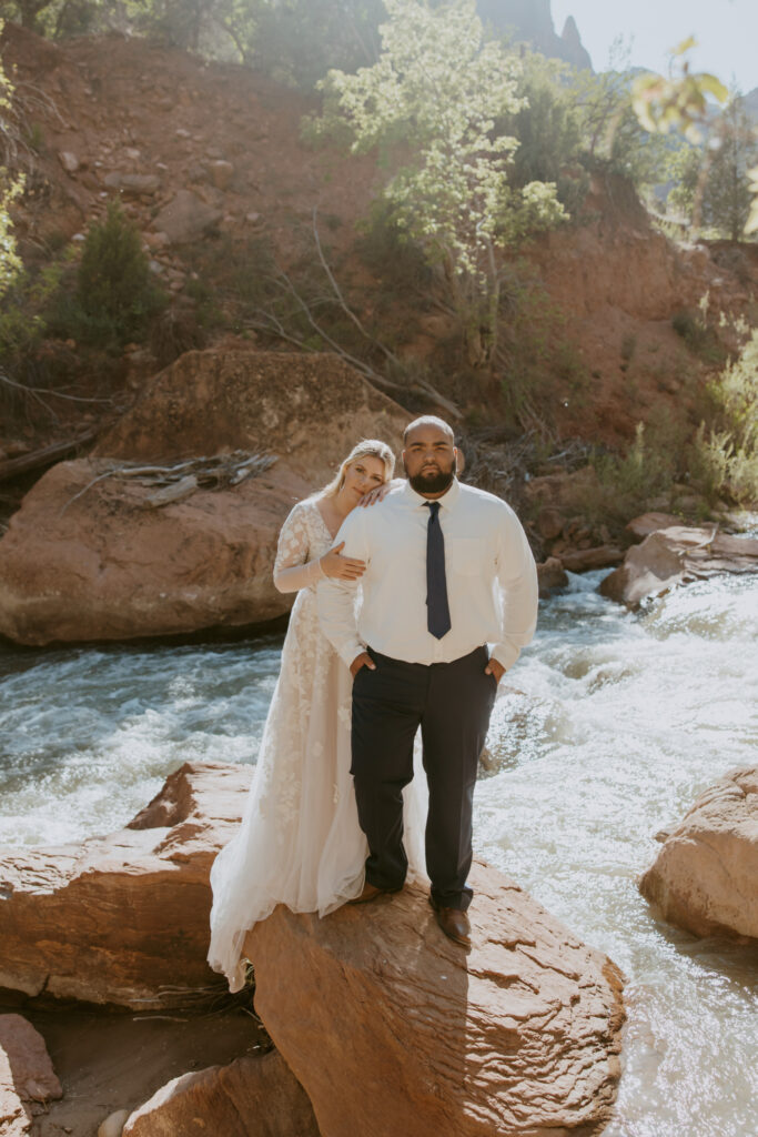 Whitney and Trenton | Zion National Park Vow Renewal | Springdale, Utah | Emily Dawn Photo | Southern Utah Wedding and Elopement Photographer