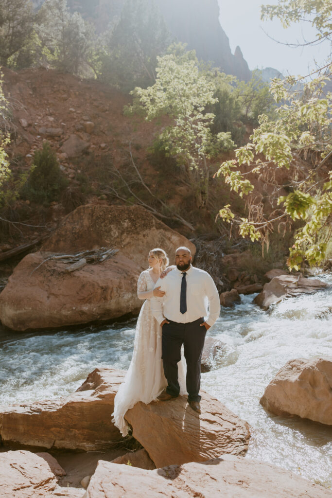 Whitney and Trenton | Zion National Park Vow Renewal | Springdale, Utah | Emily Dawn Photo | Southern Utah Wedding and Elopement Photographer