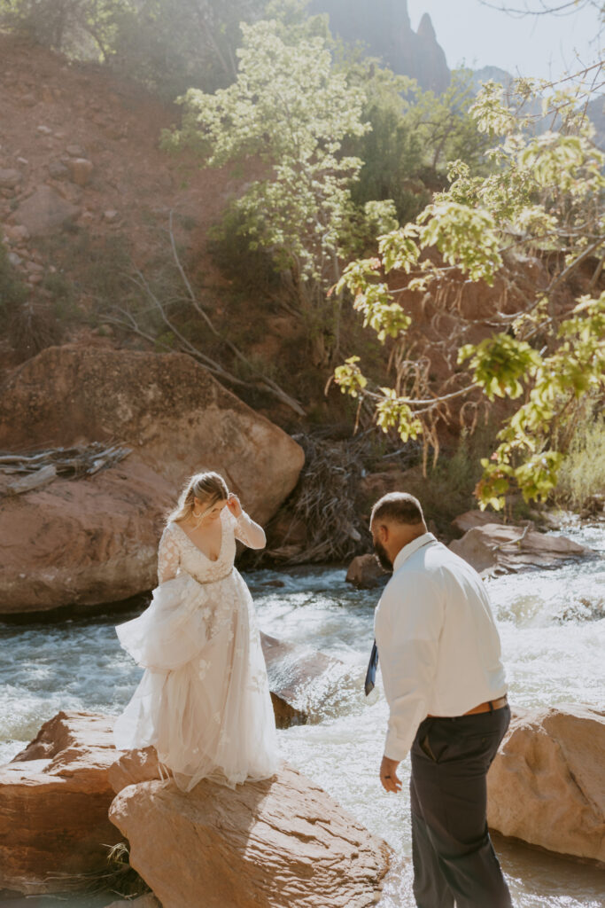 Whitney and Trenton | Zion National Park Vow Renewal | Springdale, Utah | Emily Dawn Photo | Southern Utah Wedding and Elopement Photographer