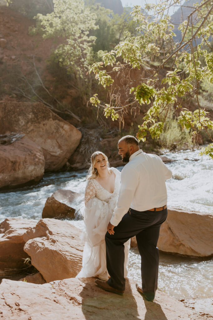 Whitney and Trenton | Zion National Park Vow Renewal | Springdale, Utah | Emily Dawn Photo | Southern Utah Wedding and Elopement Photographer