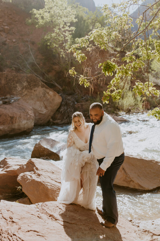 Whitney and Trenton | Zion National Park Vow Renewal | Springdale, Utah | Emily Dawn Photo | Southern Utah Wedding and Elopement Photographer