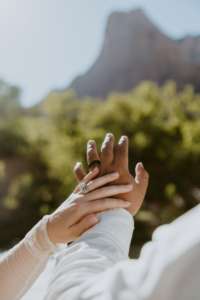 Whitney and Trenton | Zion National Park Vow Renewal | Springdale, Utah | Emily Dawn Photo | Southern Utah Wedding and Elopement Photographer