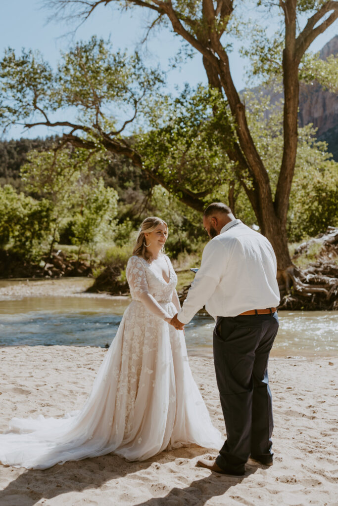 Whitney and Trenton | Zion National Park Vow Renewal | Springdale, Utah | Emily Dawn Photo | Southern Utah Wedding and Elopement Photographer