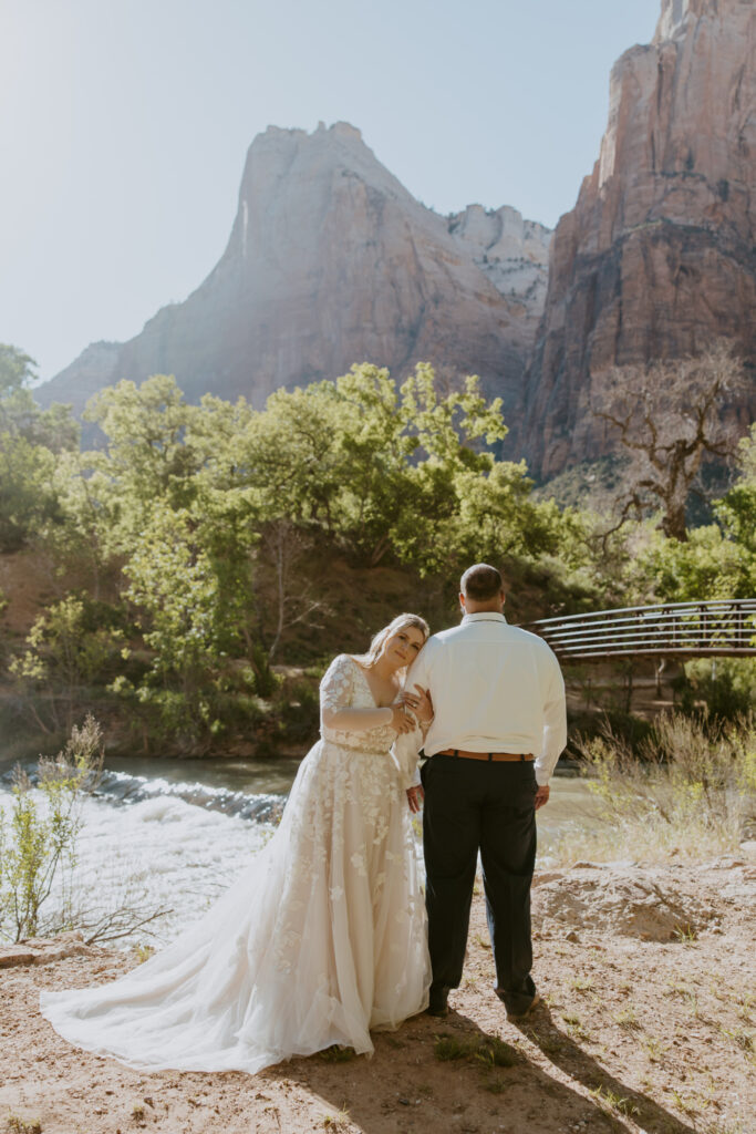 Whitney and Trenton | Zion National Park Vow Renewal | Springdale, Utah | Emily Dawn Photo | Southern Utah Wedding and Elopement Photographer