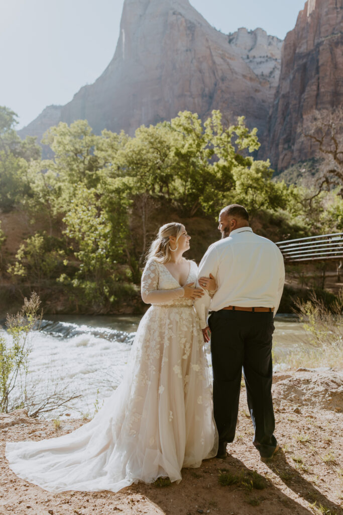 Whitney and Trenton | Zion National Park Vow Renewal | Springdale, Utah | Emily Dawn Photo | Southern Utah Wedding and Elopement Photographer