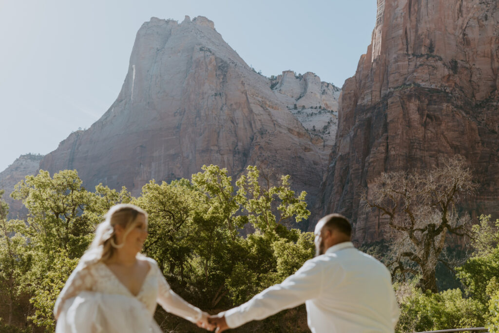 Whitney and Trenton | Zion National Park Vow Renewal | Springdale, Utah | Emily Dawn Photo | Southern Utah Wedding and Elopement Photographer