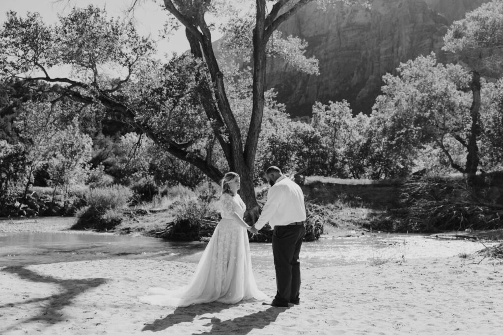 Whitney and Trenton | Zion National Park Vow Renewal | Springdale, Utah | Emily Dawn Photo | Southern Utah Wedding and Elopement Photographer