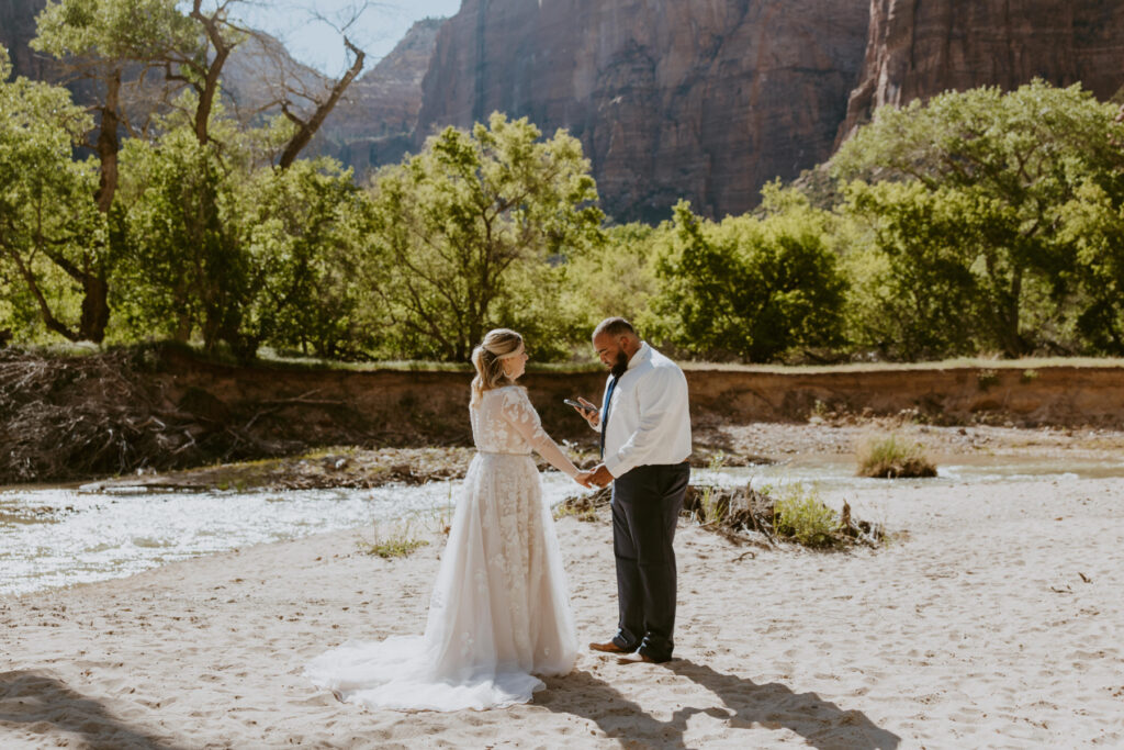 Whitney and Trenton | Zion National Park Vow Renewal | Springdale, Utah | Emily Dawn Photo | Southern Utah Wedding and Elopement Photographer