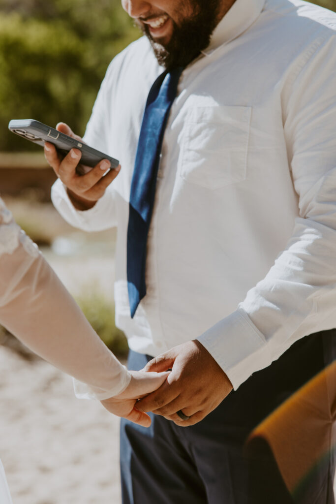 Whitney and Trenton | Zion National Park Vow Renewal | Springdale, Utah | Emily Dawn Photo | Southern Utah Wedding and Elopement Photographer