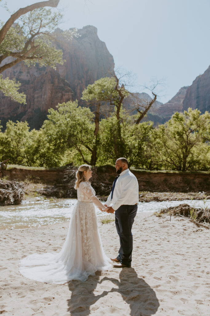 Whitney and Trenton | Zion National Park Vow Renewal | Springdale, Utah | Emily Dawn Photo | Southern Utah Wedding and Elopement Photographer