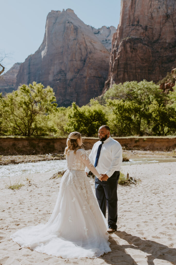 Whitney and Trenton | Zion National Park Vow Renewal | Springdale, Utah | Emily Dawn Photo | Southern Utah Wedding and Elopement Photographer