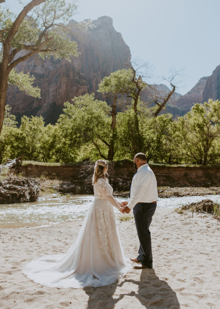 Whitney and Trenton | Zion National Park Vow Renewal | Springdale, Utah | Emily Dawn Photo | Southern Utah Wedding and Elopement Photographer