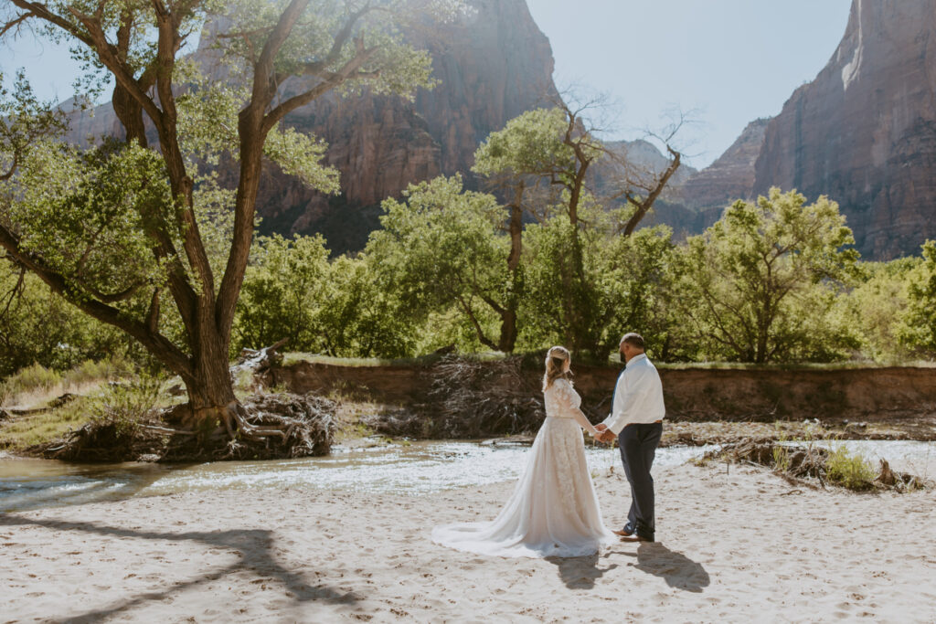 Whitney and Trenton | Zion National Park Vow Renewal | Springdale, Utah | Emily Dawn Photo | Southern Utah Wedding and Elopement Photographer